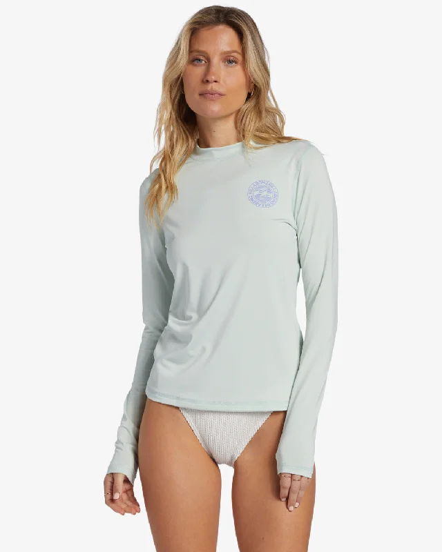 Core Loose Fit Long Sleeve Surf Tee - Sweet Mint