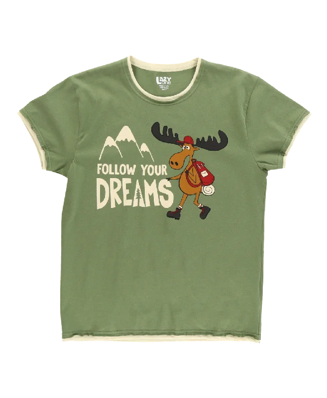 Follow Your Dreams Women's Regular Fit Pj Tee