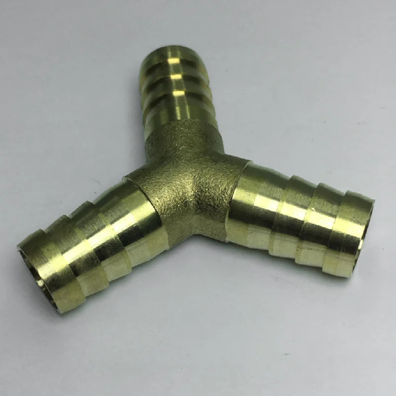 Max Brass Male Thread Y Shaped Equal Tee Connectors Adapters  14mm