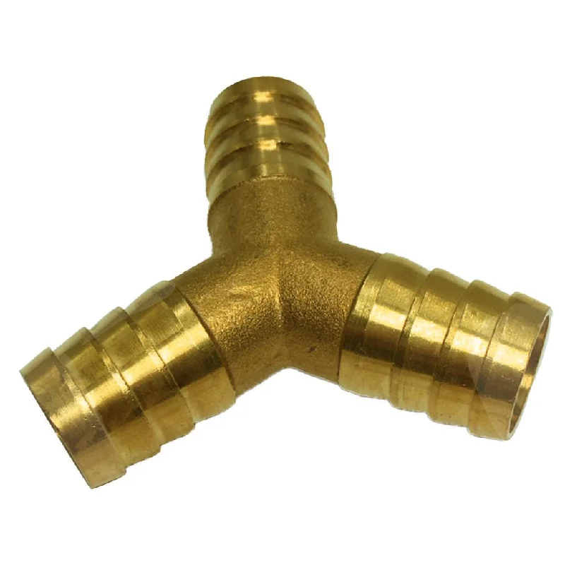 Max Brass Male Thread Y Shaped Equal Tee Connectors Adapters  19mm