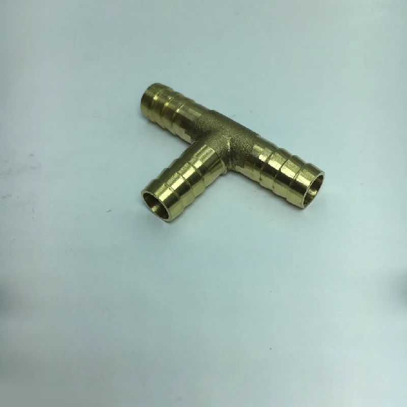 Max Brass Thread T Shaped Equal Tee Connectors Adapters 10mm