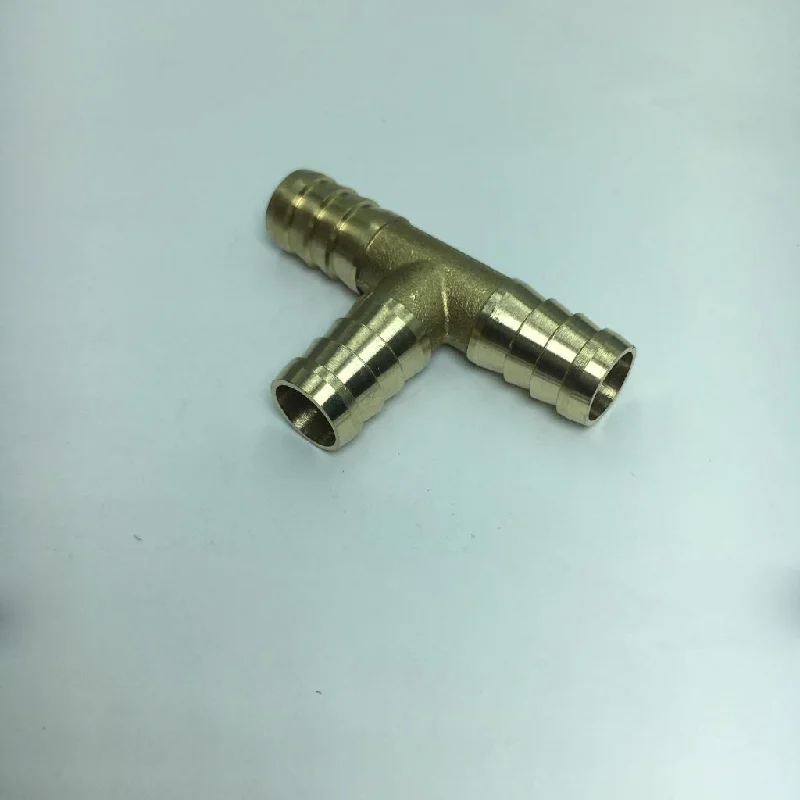 Max Brass Thread T Shaped Equal Tee Connectors Adapters 12mm