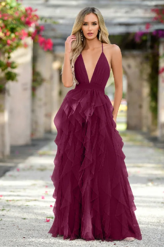 Alances Maxi Dress - Mulberry