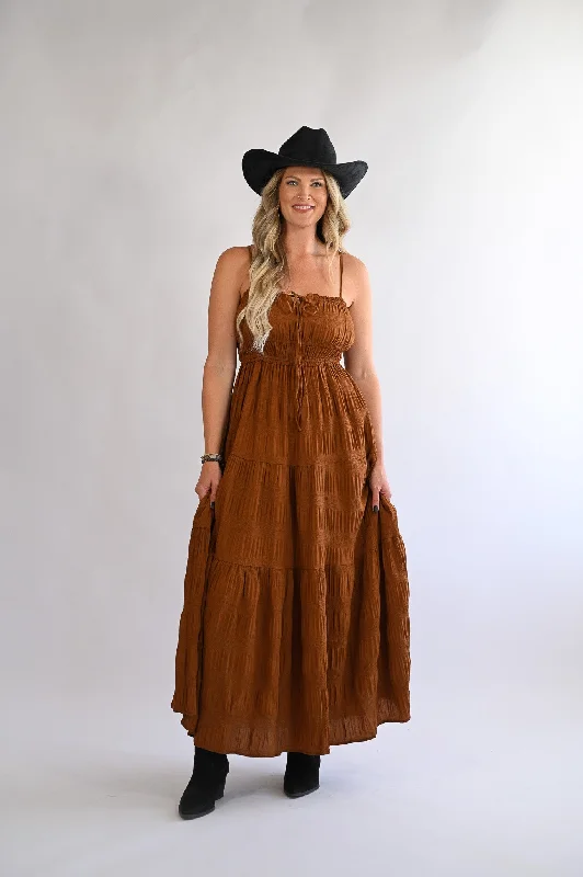 Almond Maxi Dress