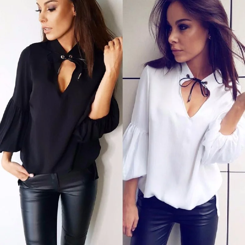 Women Chiffon Blouses