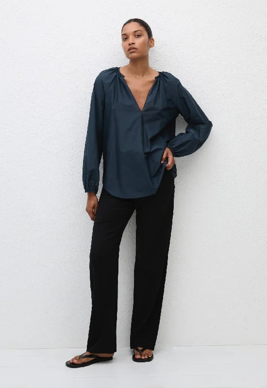 Voluminous Blouse - Midnight