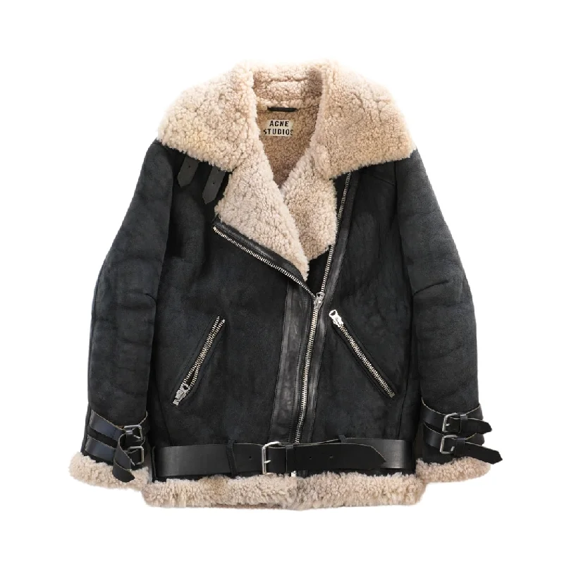 Acne Studios 'Velocite' Aviator Jacket - Women's 32