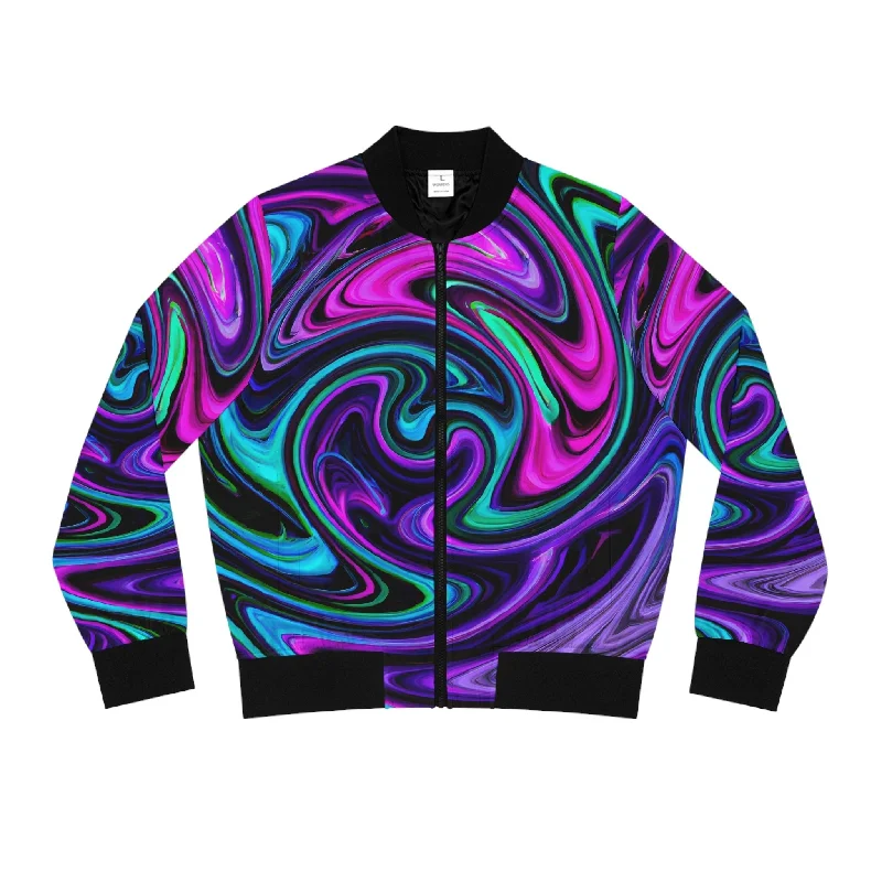 Women's Glow Up Bomber Jacket