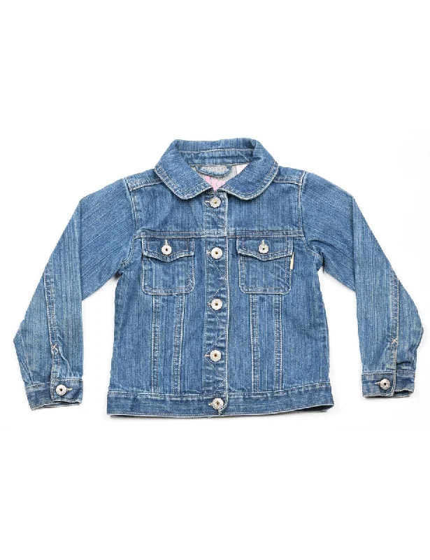 Osh Kosh B'Gosh Medium Wash Denim Jacket - 3-4 YEARS