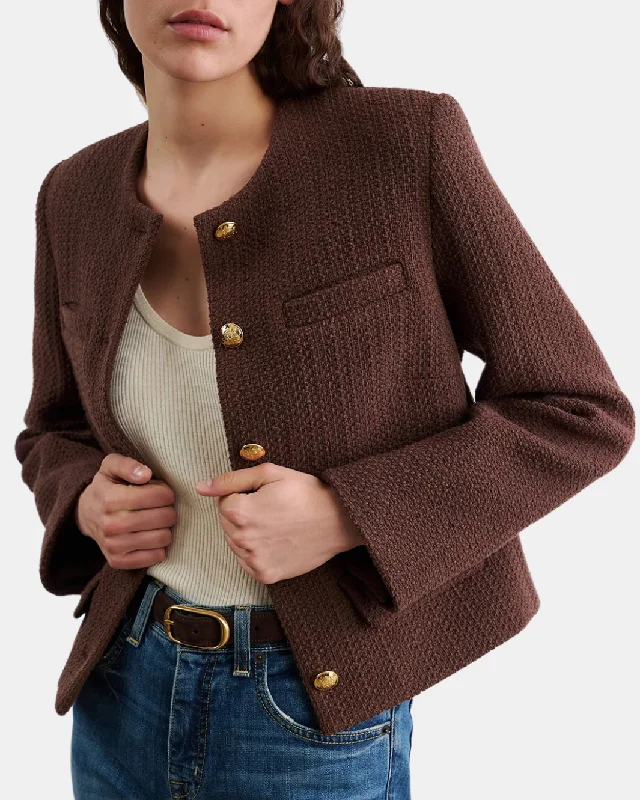 PAIGE JACKET IN ESPRESSO