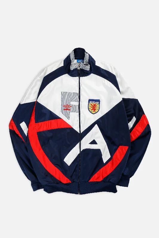 Vintage Scotland Umbro Windbreaker Jacket - XL