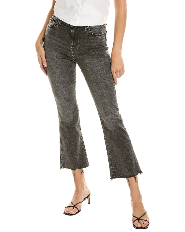 7 For All Mankind Silent Night High Waist Slim Kick Jean