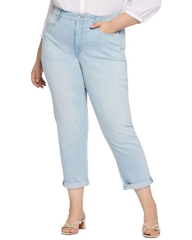 Nydj Plus High-Rise Girlfriend Brightside Jean