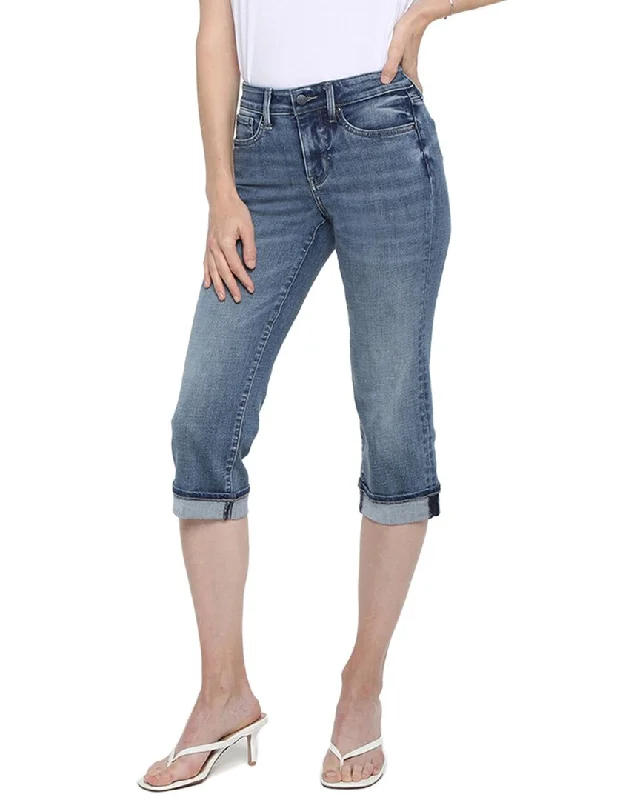 Nydj Petite Marilyn Rockie Crop Jean