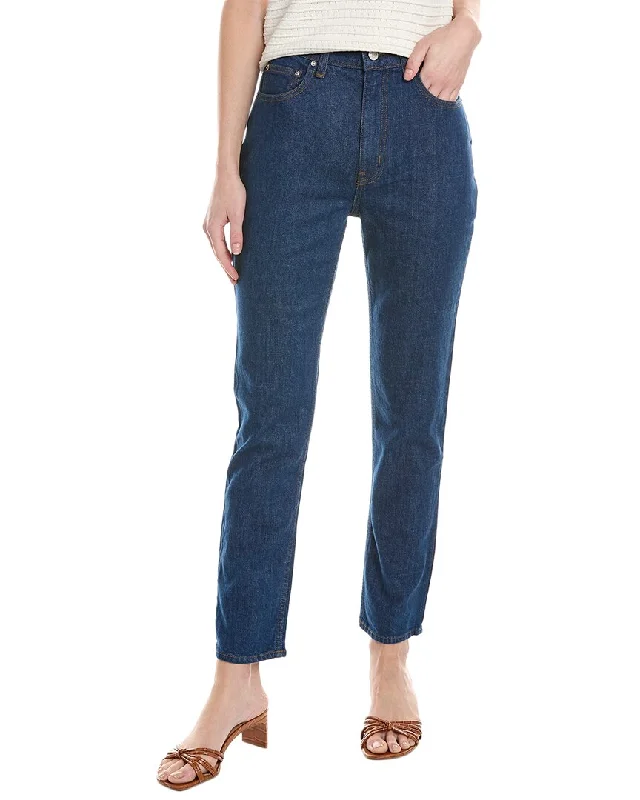 Derek Lam 10 Crosby Eden High-Rise Dark Slim Leg Jean