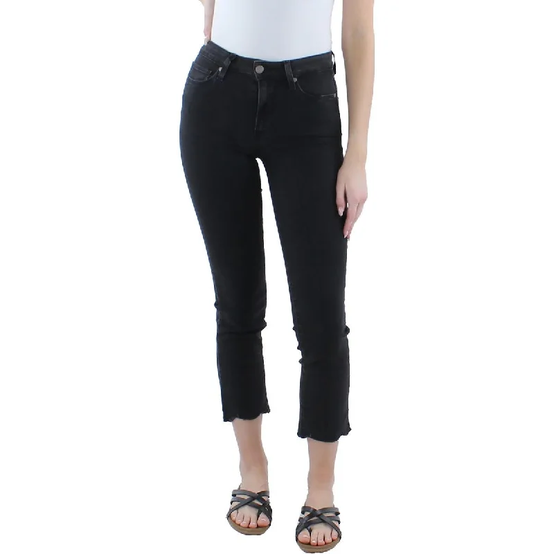 Womens High Rise Straight Leg Straight Leg Jeans