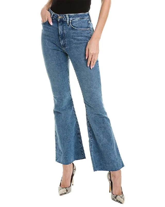 Hudson Jeans Holly Snow Angel High Rise Flare Bootcut Jean