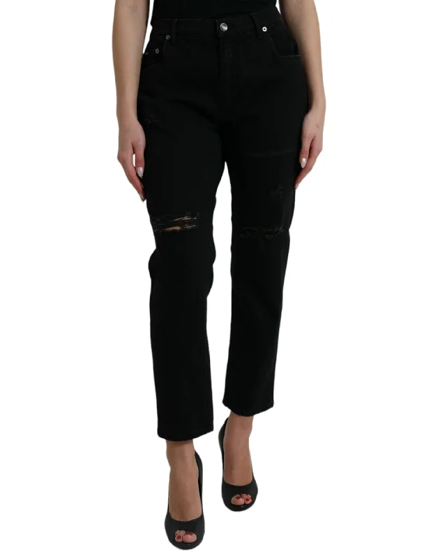 Dolce & Gabbana Elegant High Waist  Stretch Women's Jeans