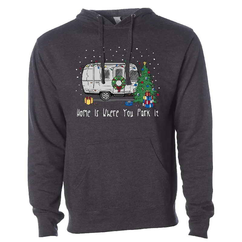 Airstream Home is Where You Park It Holiday Hoodie