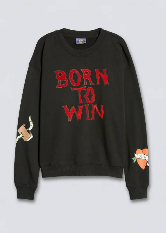 Born to Win Graphic Sweatshirt