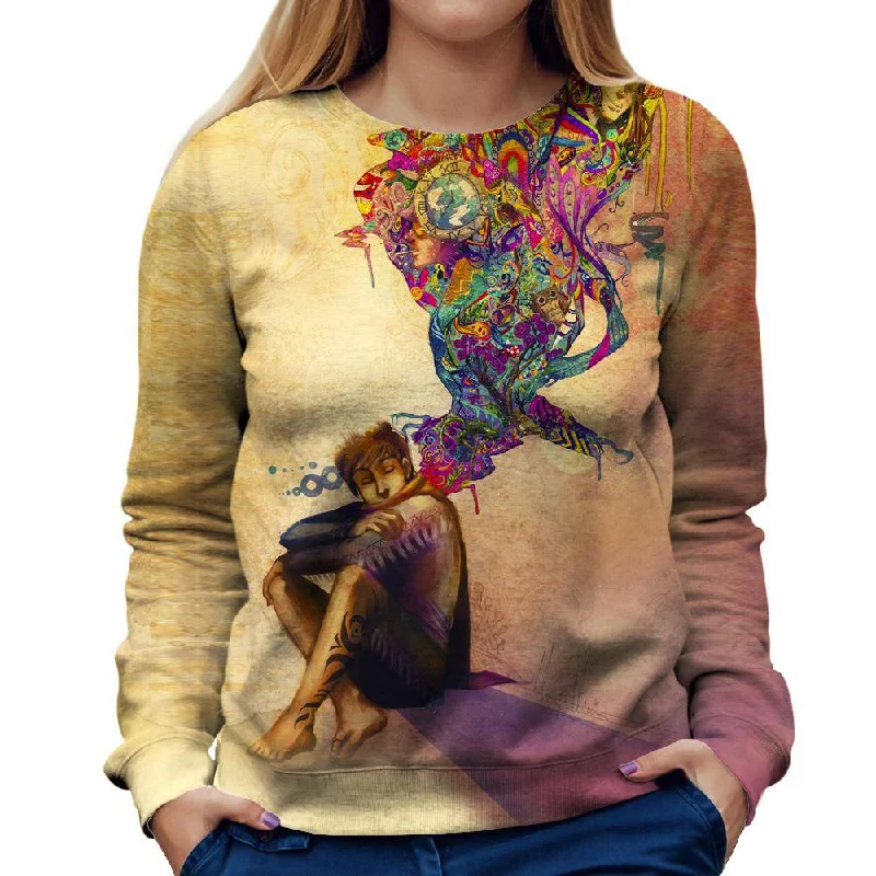 Dreamer Womens Sweatshirt