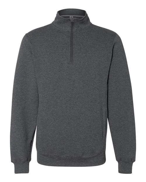 Russell Athletic Dri Power® Quarter-Zip Cadet Collar Sweatshirt 1Z4HBM