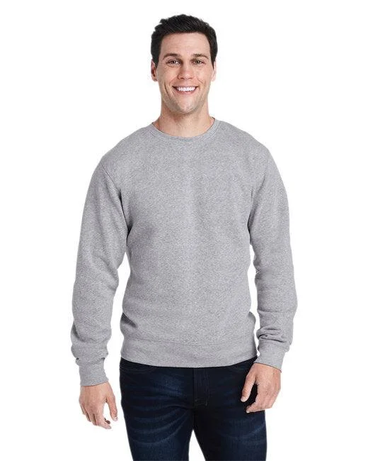 J America Adult Triblend Crewneck Sweatshirt 8870JA