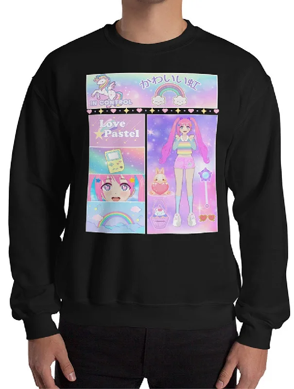 Kawaii Aesthetic Anime Love Pastel Sweatshirt