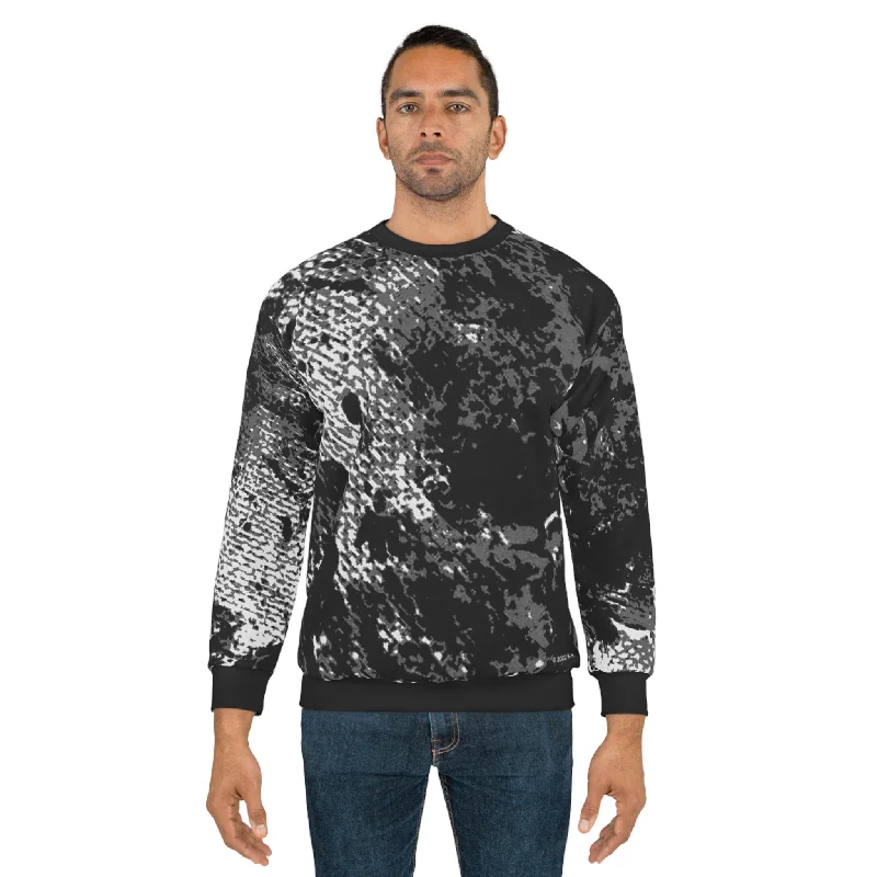 "Mystic Cube" (Cosmic Fusion - Dark Charcoal) - Unisex Sweatshirt