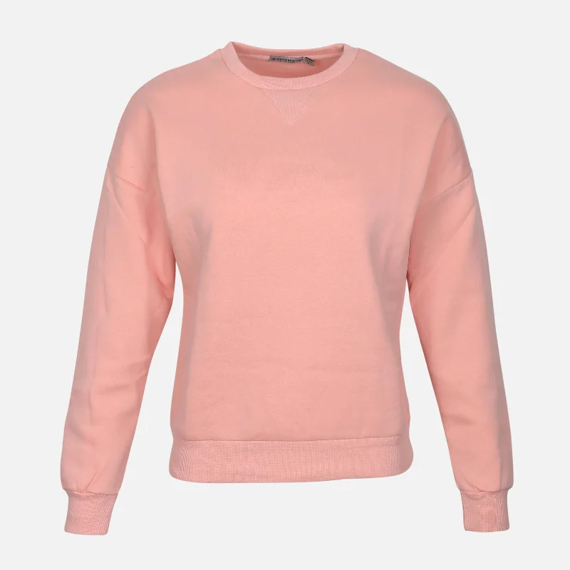 LADIES BASIC FLEECE SWEATSHIRT