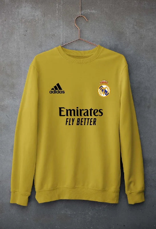 Real Madrid 2021-22 Unisex Sweatshirt for Men/Women