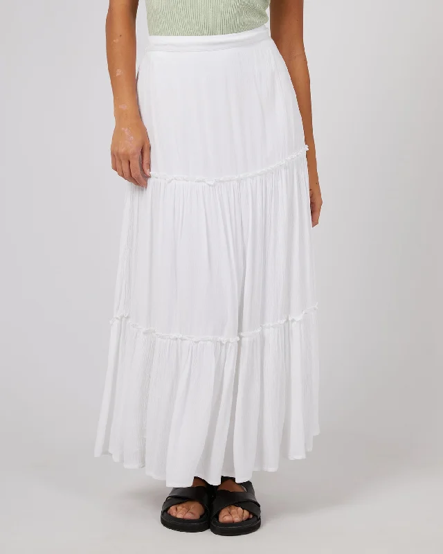 Silent Theory Olsen Skirt - White