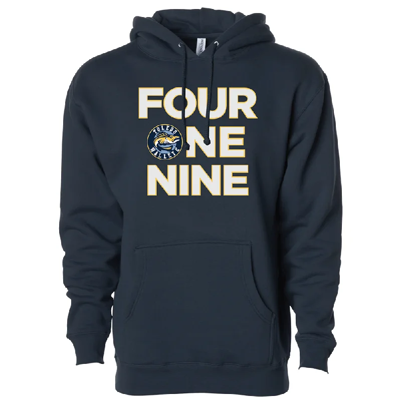 Toledo Walleye Four One Nine Hooded Sweatshirt