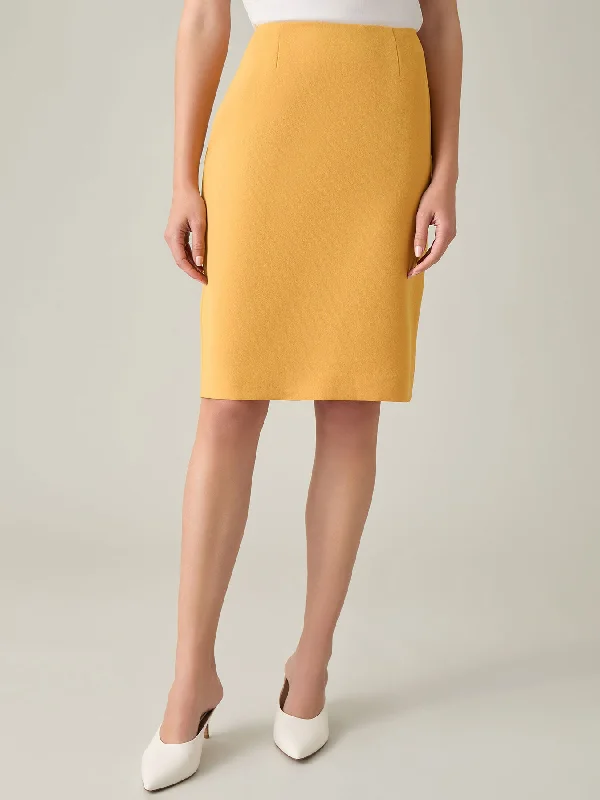 Vivien Skirt, Iconic Stretch Crepe